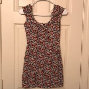 H&M floral mini dress